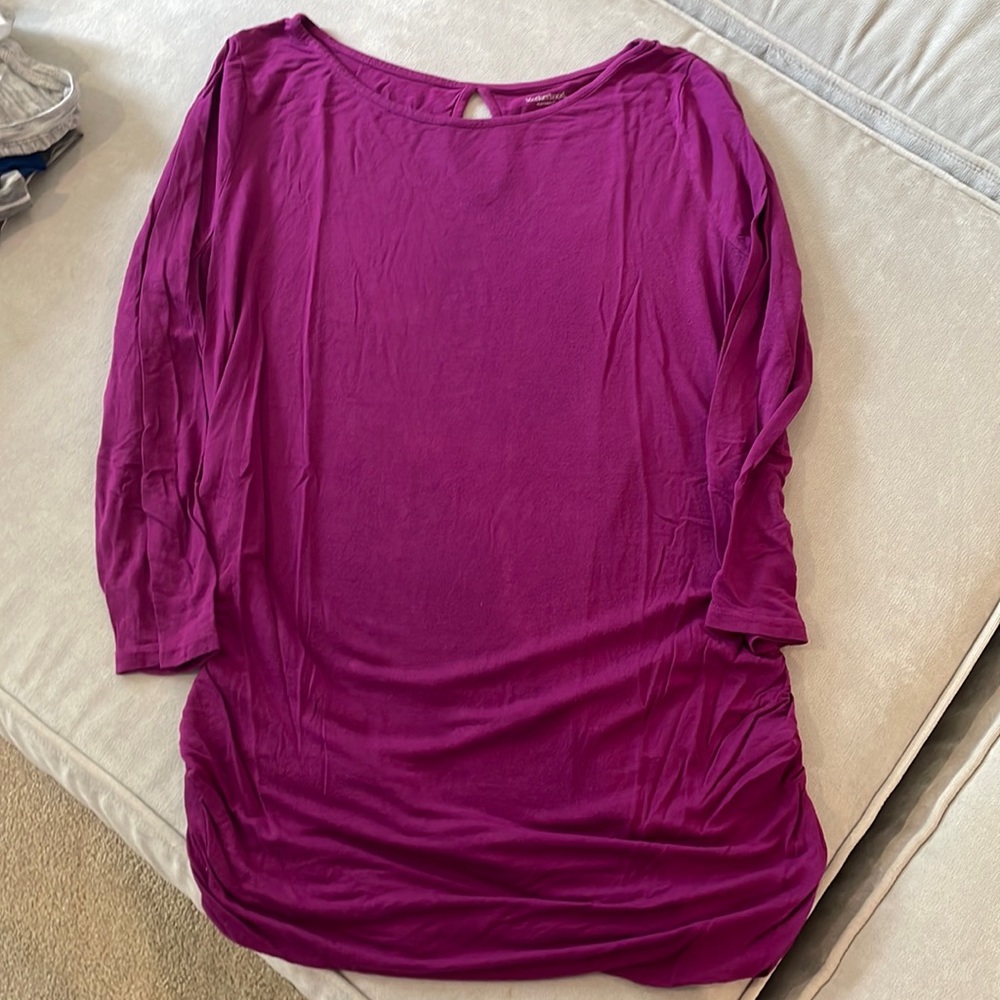 Motherhood, maternity three-quarter length T-shirt